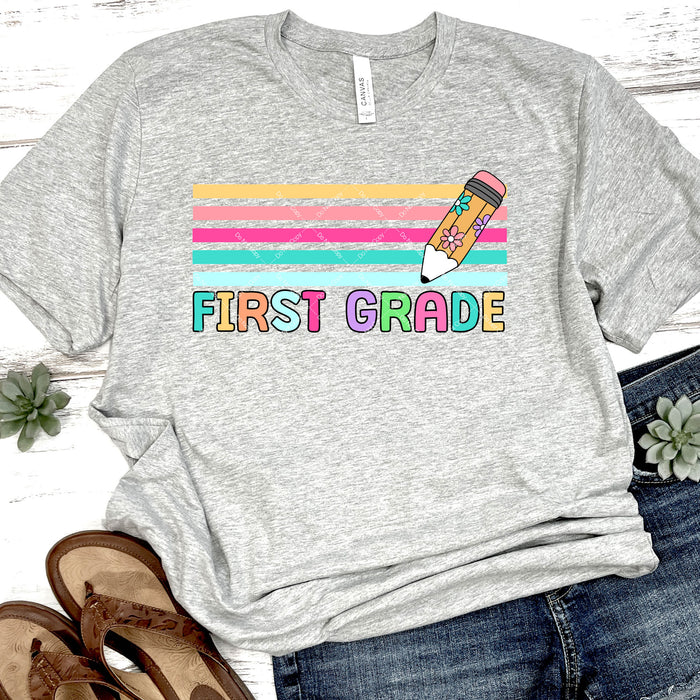 First Grade Back To School DTF Transfer