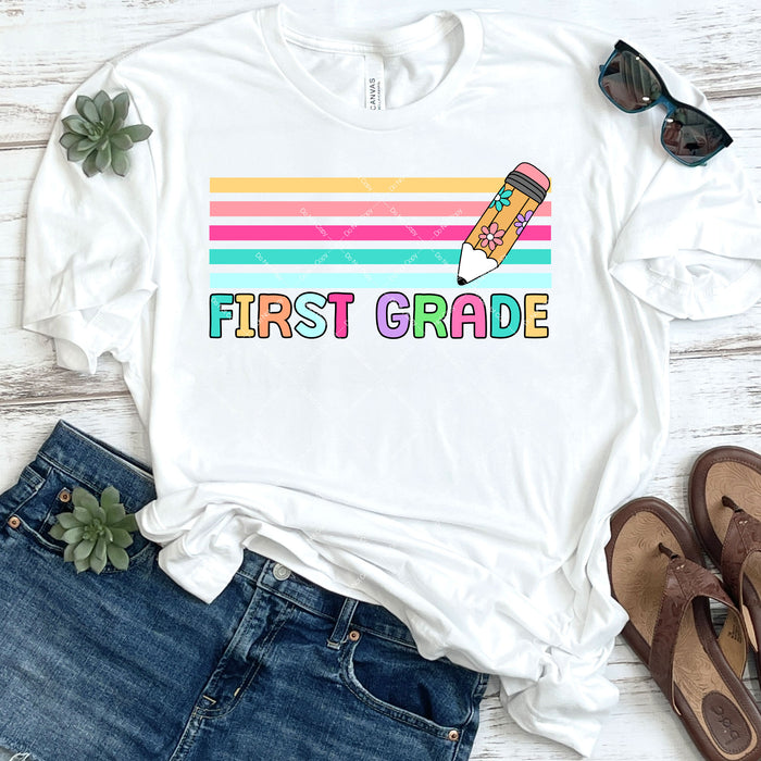 First Grade Back To School DTF Transfer