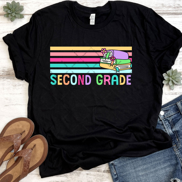 Second Grade Back To School DTF Transfer