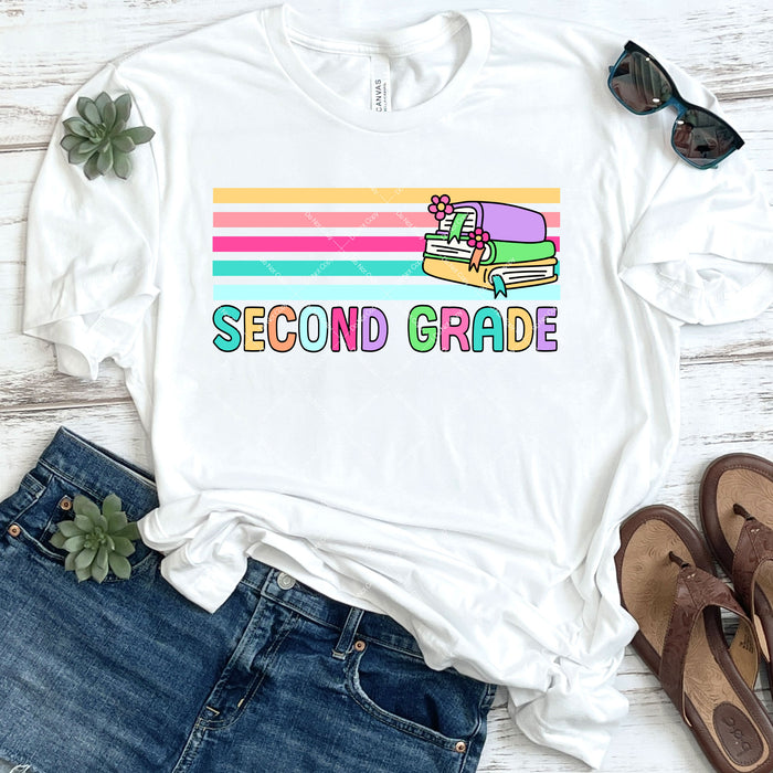 Second Grade Back To School DTF Transfer