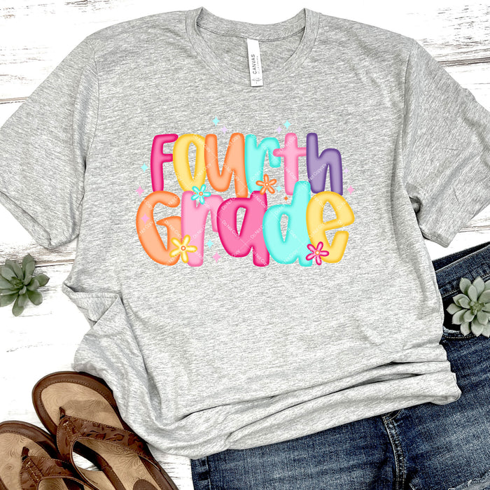 Fourth Grade Dazzler DTF Transfer