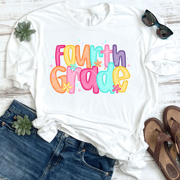 Fourth Grade Dazzler DTF Transfer