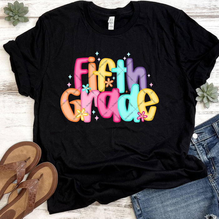 Fifth Grade Dazzler DTF Transfer