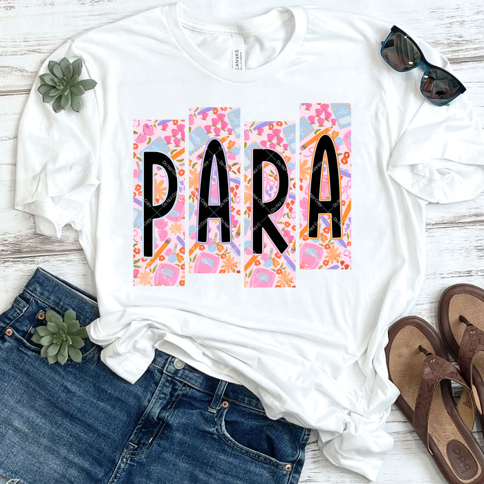 School Paraprofessional DTF Transfer