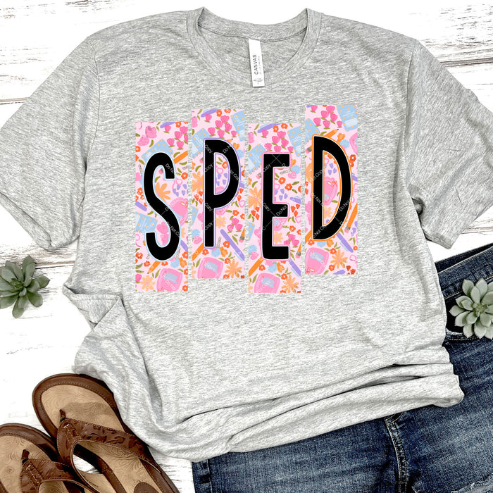 School Sped DTF Transfer