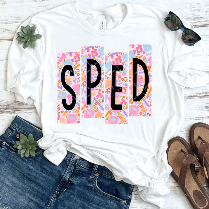 School Sped DTF Transfer