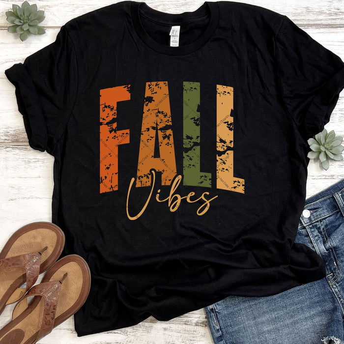 Fall Vibes DTF Transfer