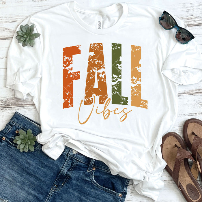 Fall Vibes DTF Transfer