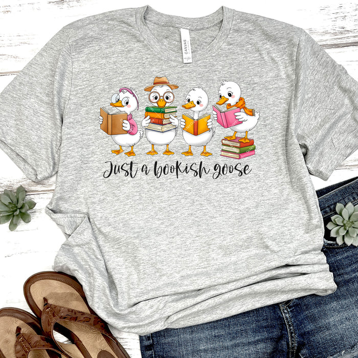Just A Bookish Goose DTF Transfer