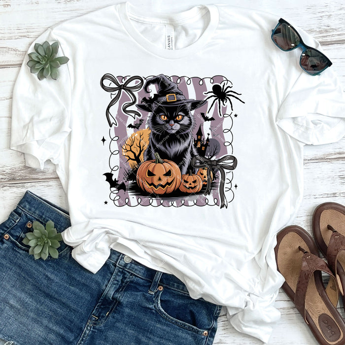 Halloween Cat DTF Transfer