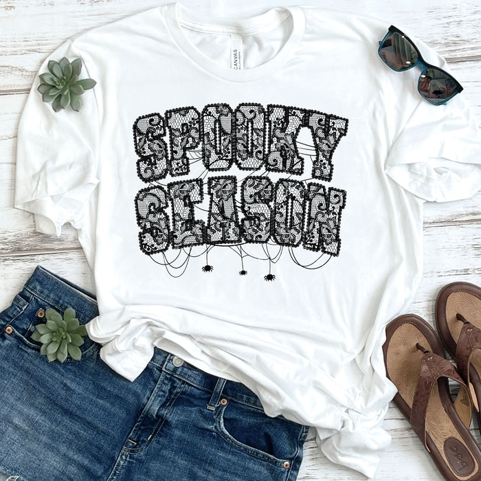 Lacy Spooky Season DTF Transfer