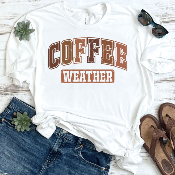 Coffee Weather DTF Transfer