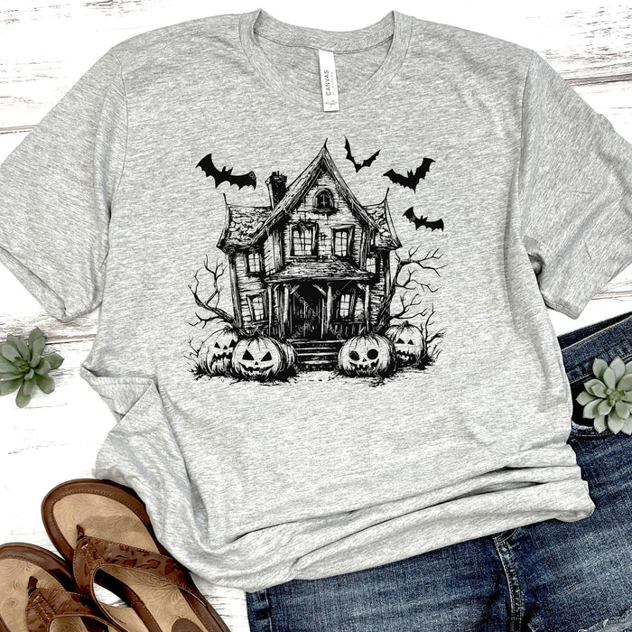 Haunted House DTF Transfer