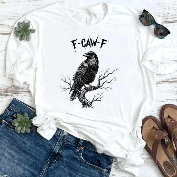 Irritated Crow DTF Transfer