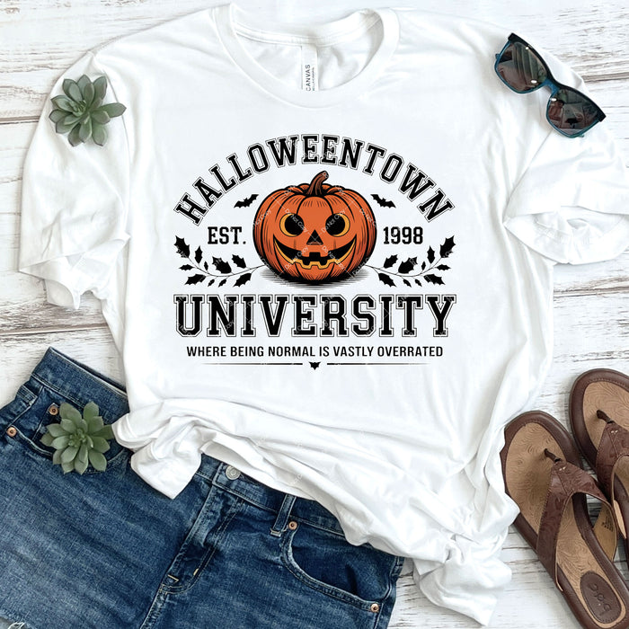 Halloween Town University DTF Transfer