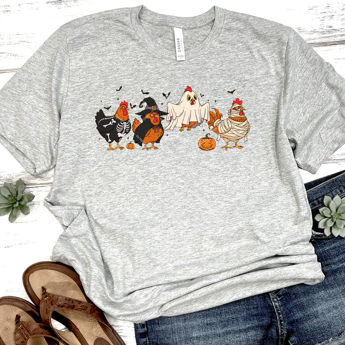 Trick or Treating Chickens DTF Transfer