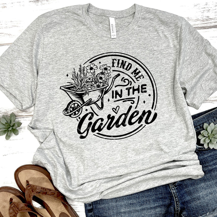 Find Me In The Garden DTF Transfer