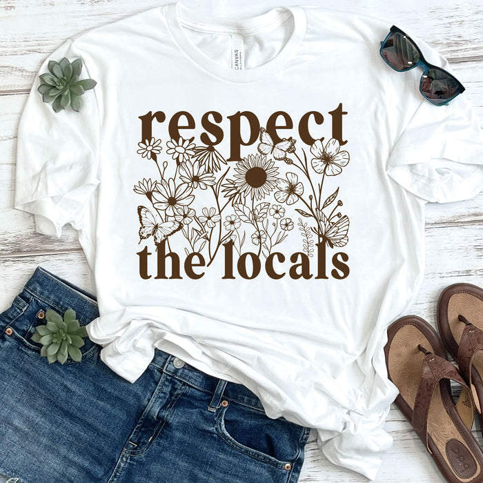 Respect The Locals DTF Transfer