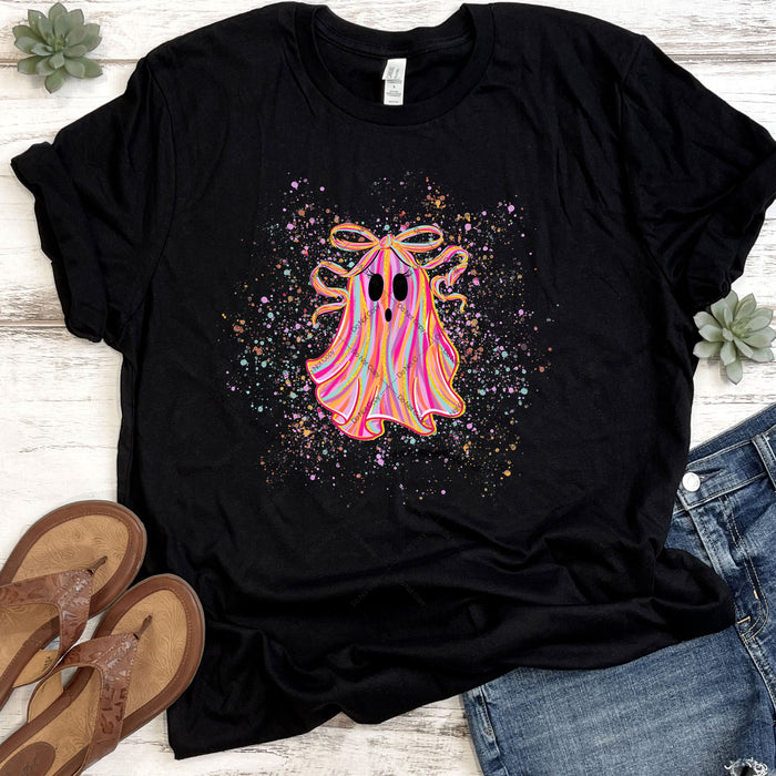 Sparkly Coquette Ghost DTF Transfer