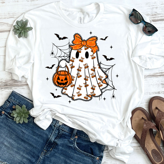 Trick or Treat Halloween Ghost DTF Transfer