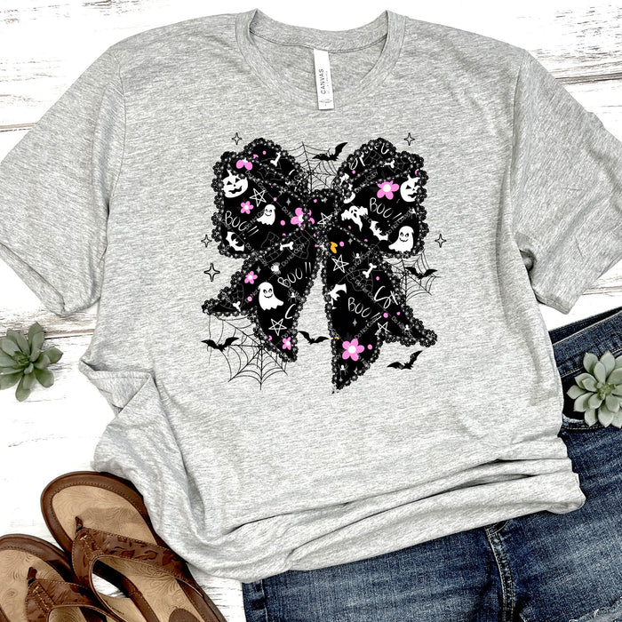 Coquette Halloween Bow DTF Transfer