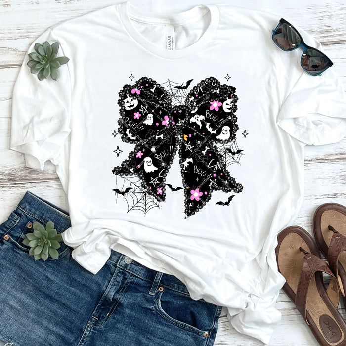 Coquette Halloween Bow DTF Transfer