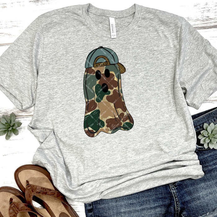 Camouflage Boy Ghost DTF Transfer