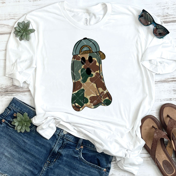 Camouflage Boy Ghost DTF Transfer