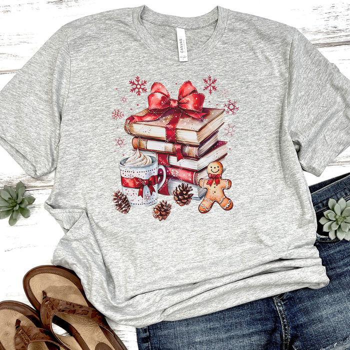A Christmas Reading List DTF Transfer