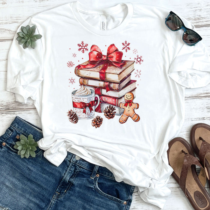 A Christmas Reading List DTF Transfer