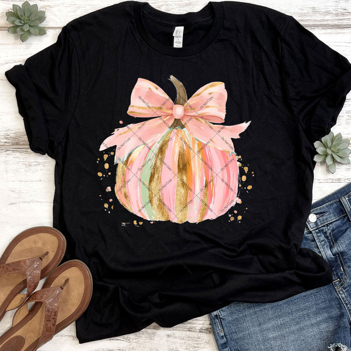 Colorful Fall Pumpkin DTF Transfer