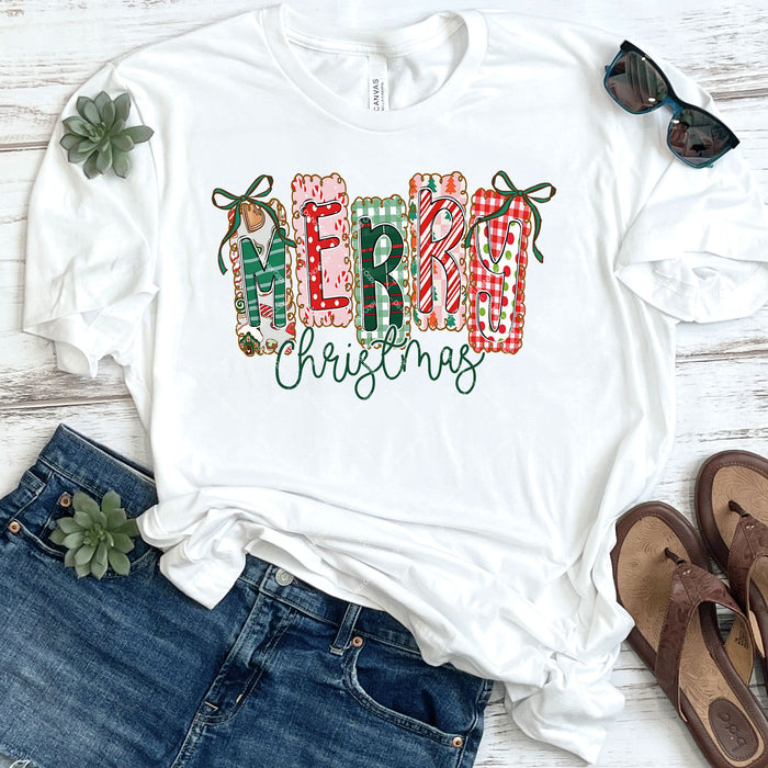 Merry Christmas DTF Transfer