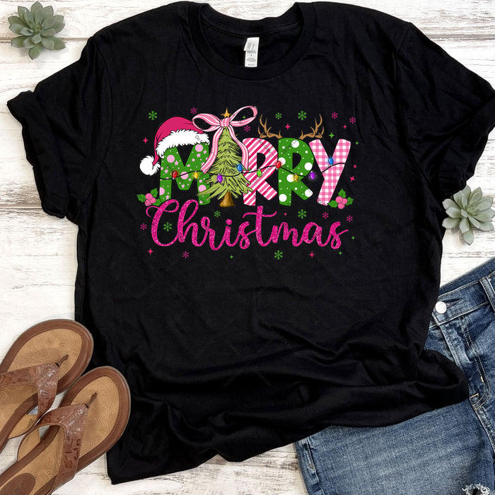 Merry Christmas DTF Transfer