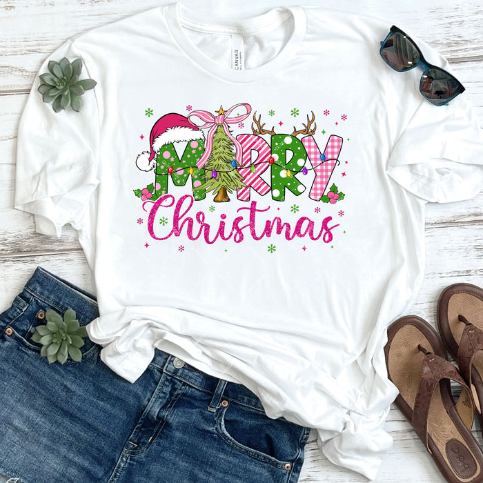 Merry Christmas DTF Transfer