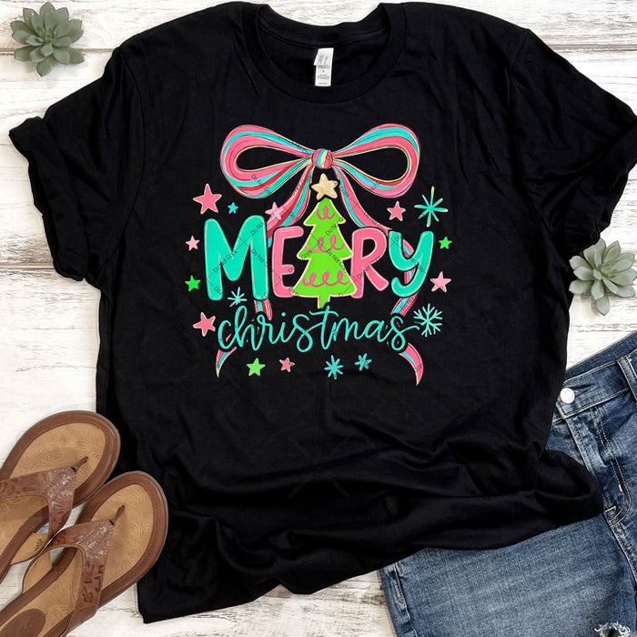 Merry Christmas DTF Transfer