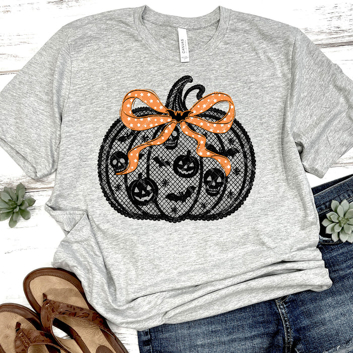 Coquette Lacy Pumpkin DTF Transfer