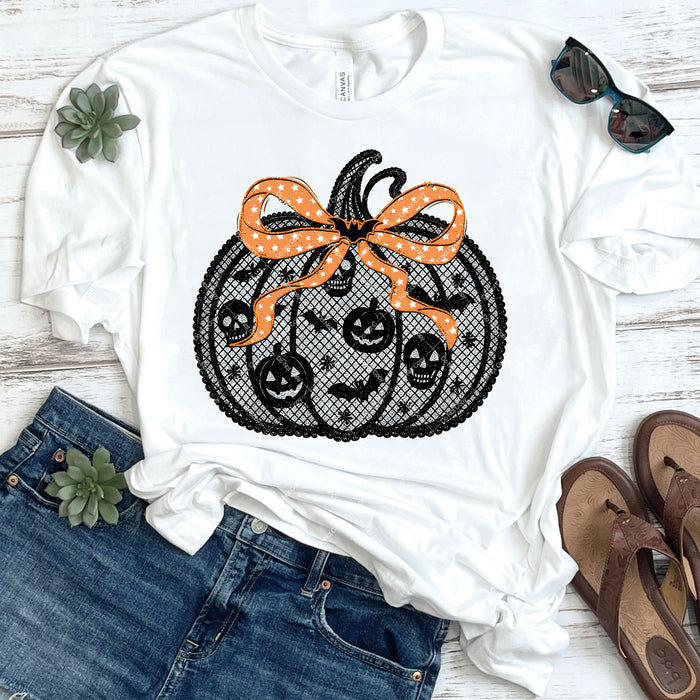 Coquette Lacy Pumpkin DTF Transfer