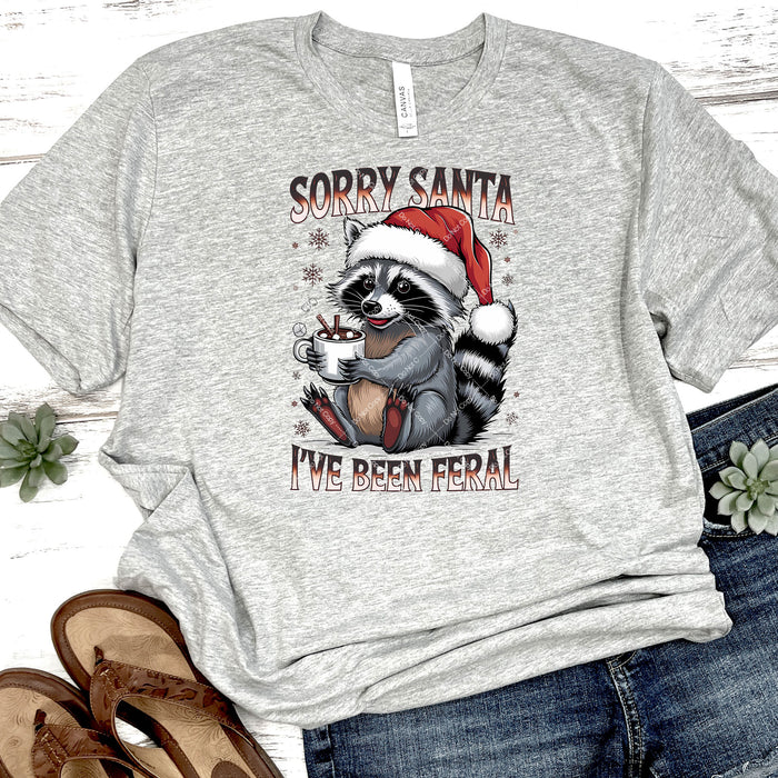 Sorry Santa I've Been Feral DTF Transfer