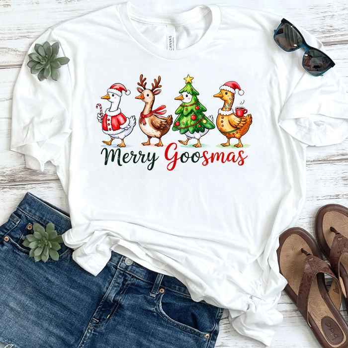 Merry Goosmas DTF Transfer