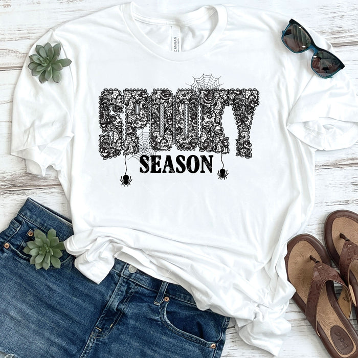 Lacy Spooky Season DTF Transfer