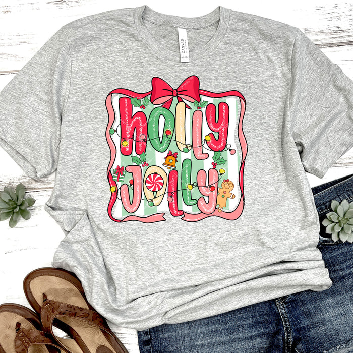 Holly Jolly Christmas DTF Transfer
