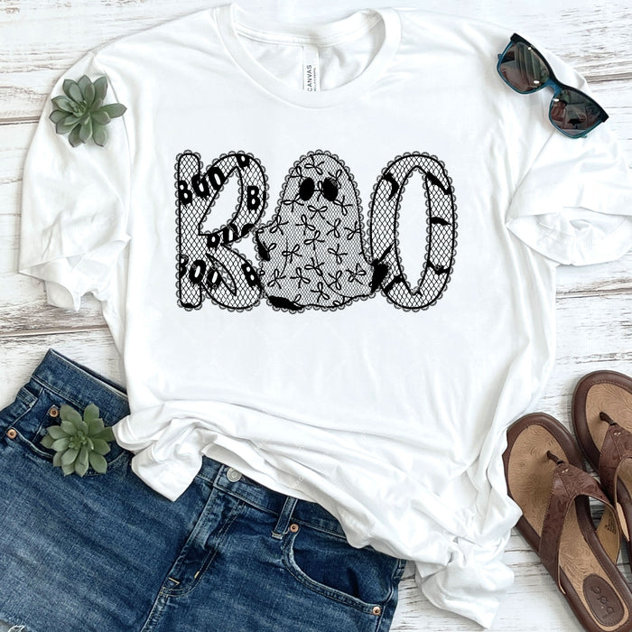 Lacy Boo Ghost DTF Transfer