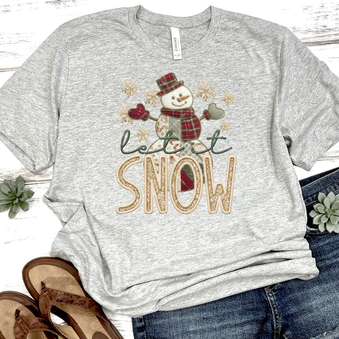 Let It Snow DTF Transfer