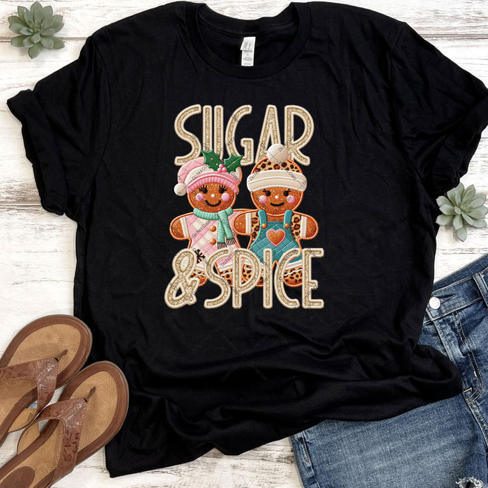 Sugar & Spice Gingerbread Cookies DTF Transfer