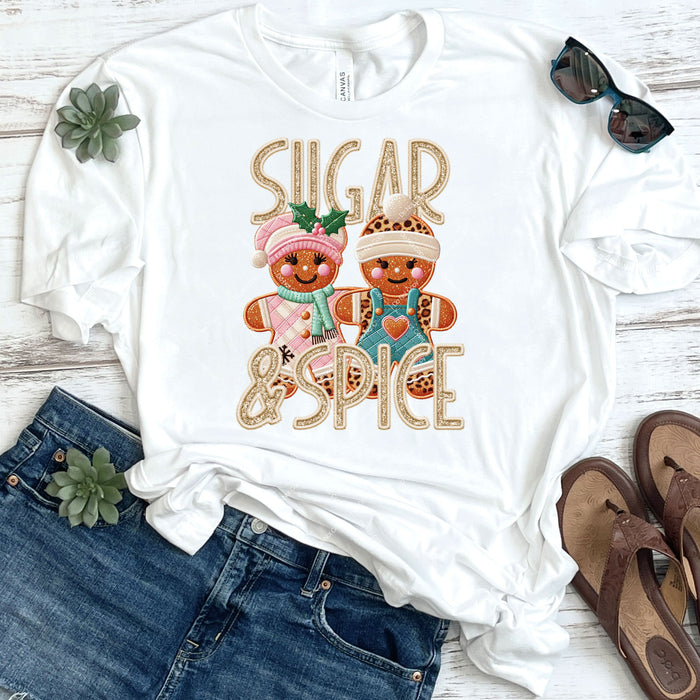 Sugar & Spice Gingerbread Cookies DTF Transfer
