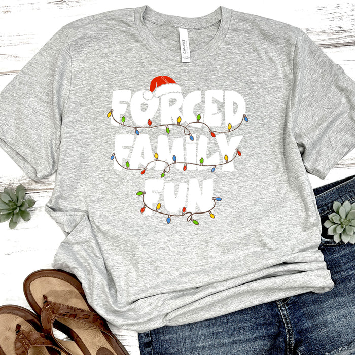 Forced Family Christmas Fun DTF Transfer