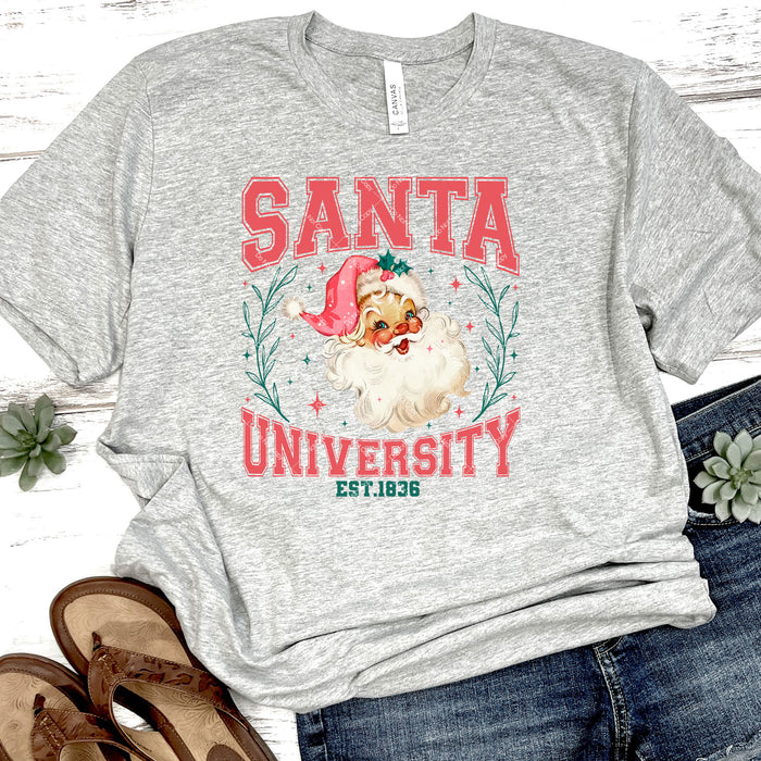 Santa University DTF Transfer