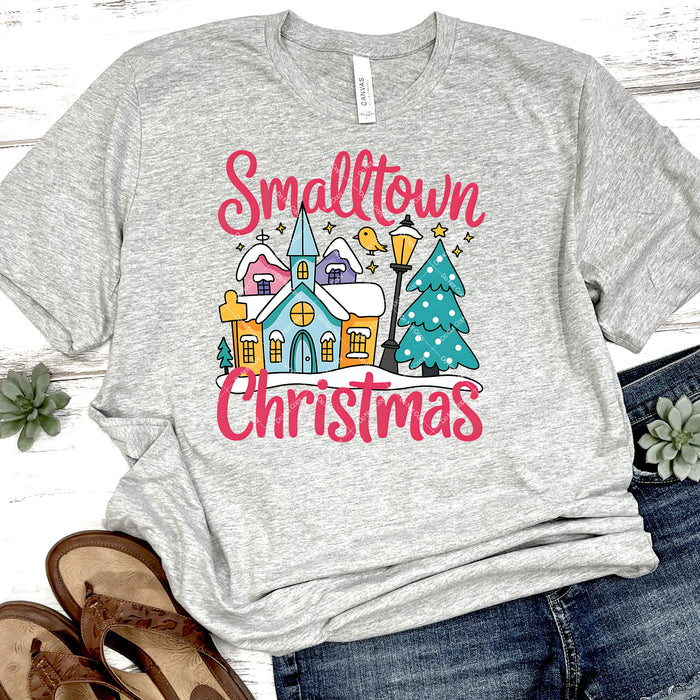 Small Town Christmas DTF Transfer