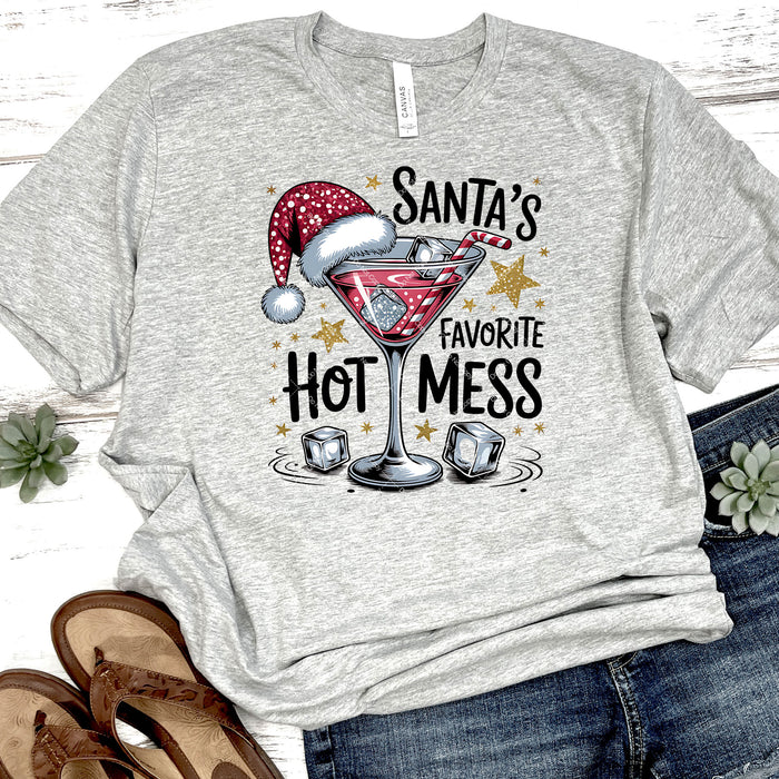 Santa's Favorite Hot Mess DTF Transfer