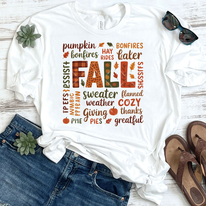 Fall Festivities DTF Transfer